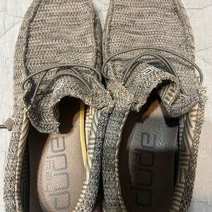 Stylish Tan Slip-On Shoes Hey Dude